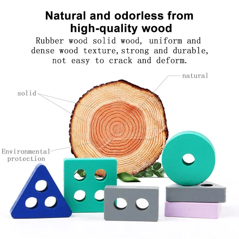 Wooden Building Blocks