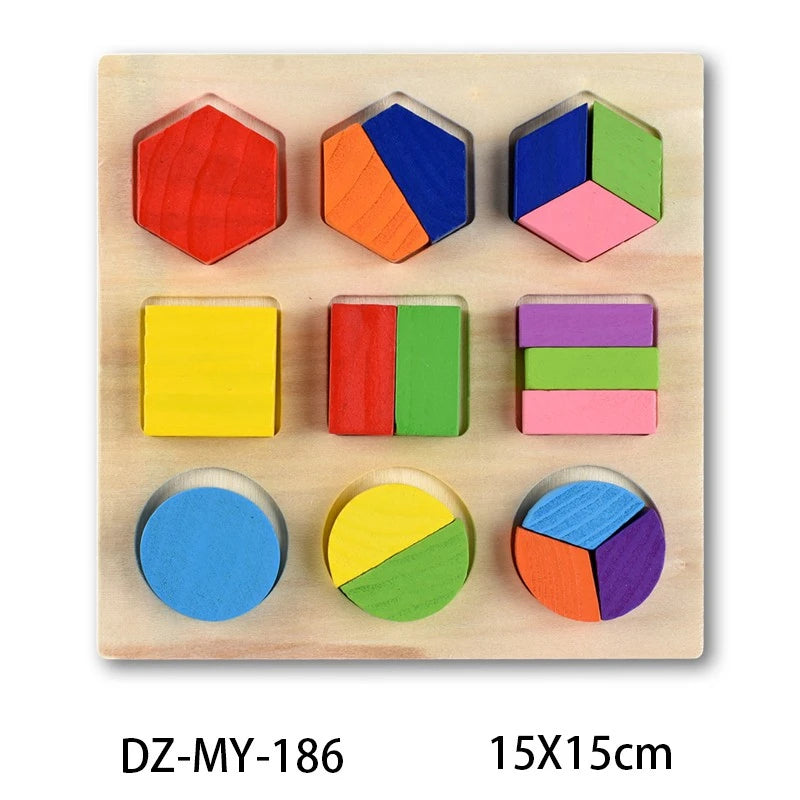 Geometric Shapes 3D Puzzle