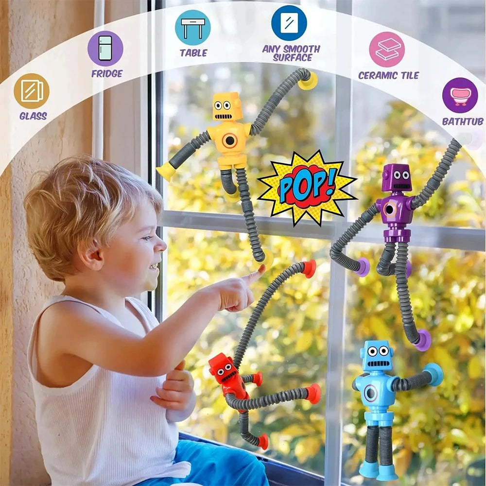 Telescopic Suction Robot