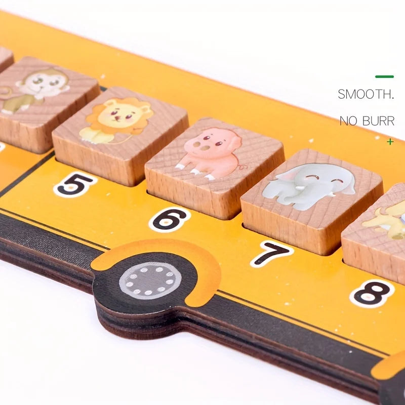 Bus Maths Matching Puzzle