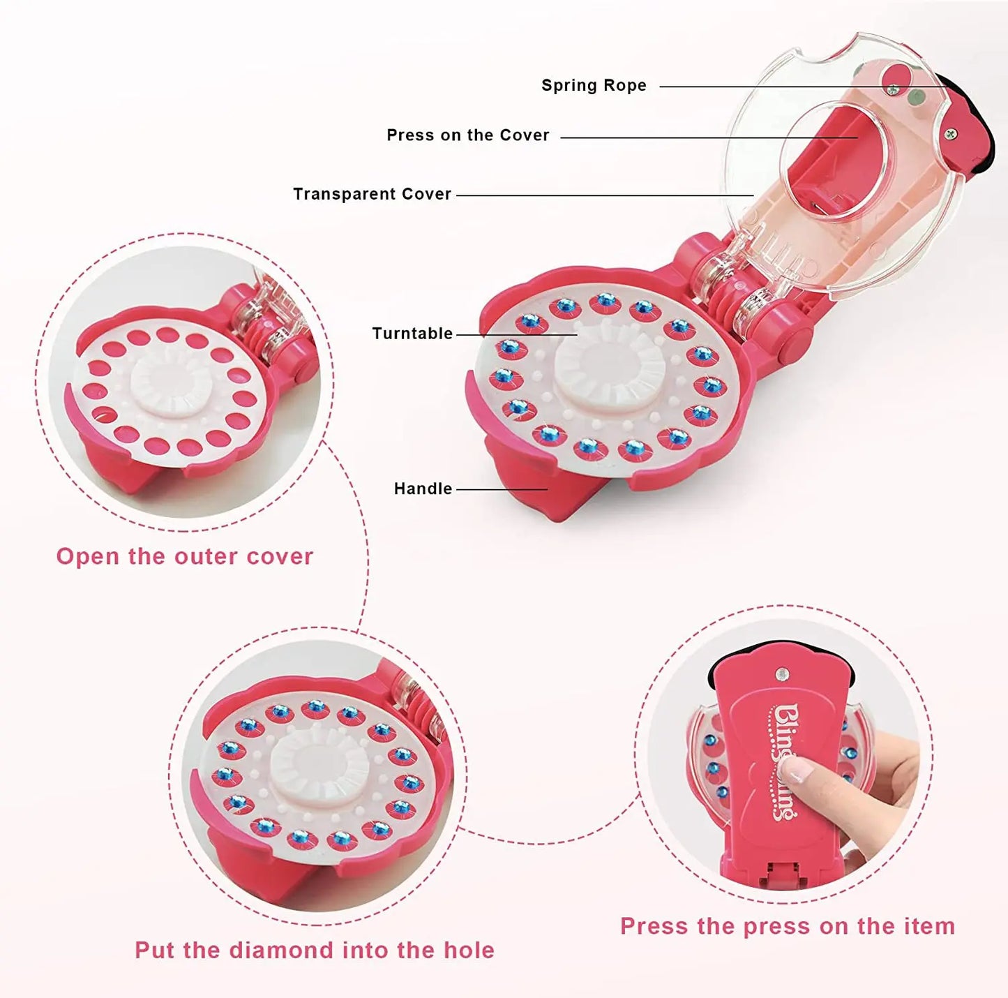 Bling Magic Jewel Hair Drill