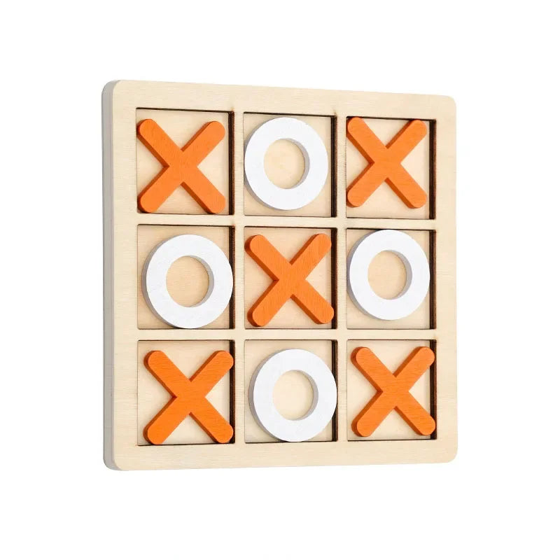 Tic-Tac-Toe Wooden Board Game