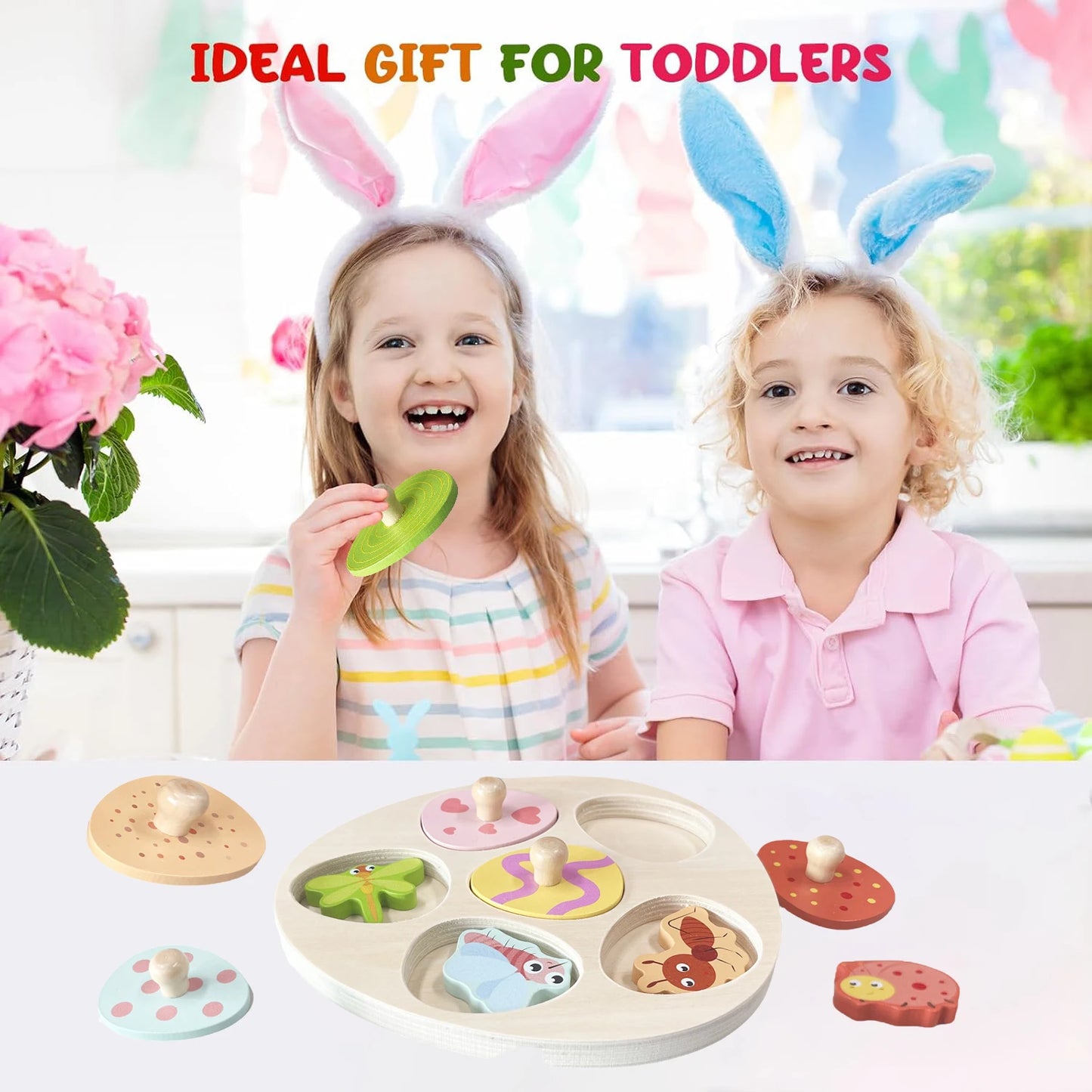 Montessori Matching Egg Puzzle