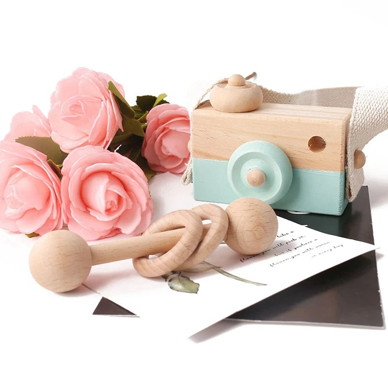 Wooden Camera Pendant