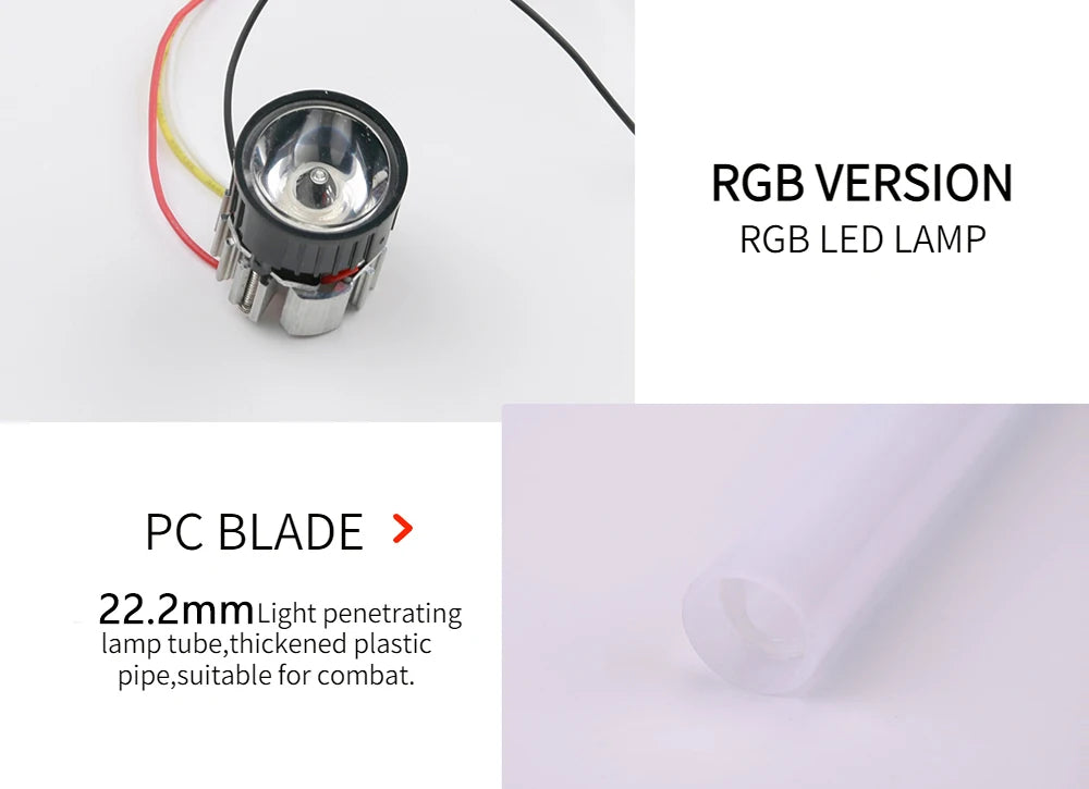 RGB Metal Lightsaber Sword