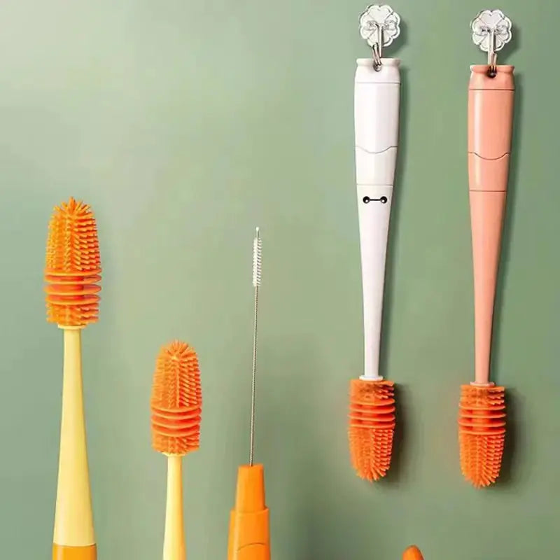 Four-in-One Food-Grade Silicone Brush