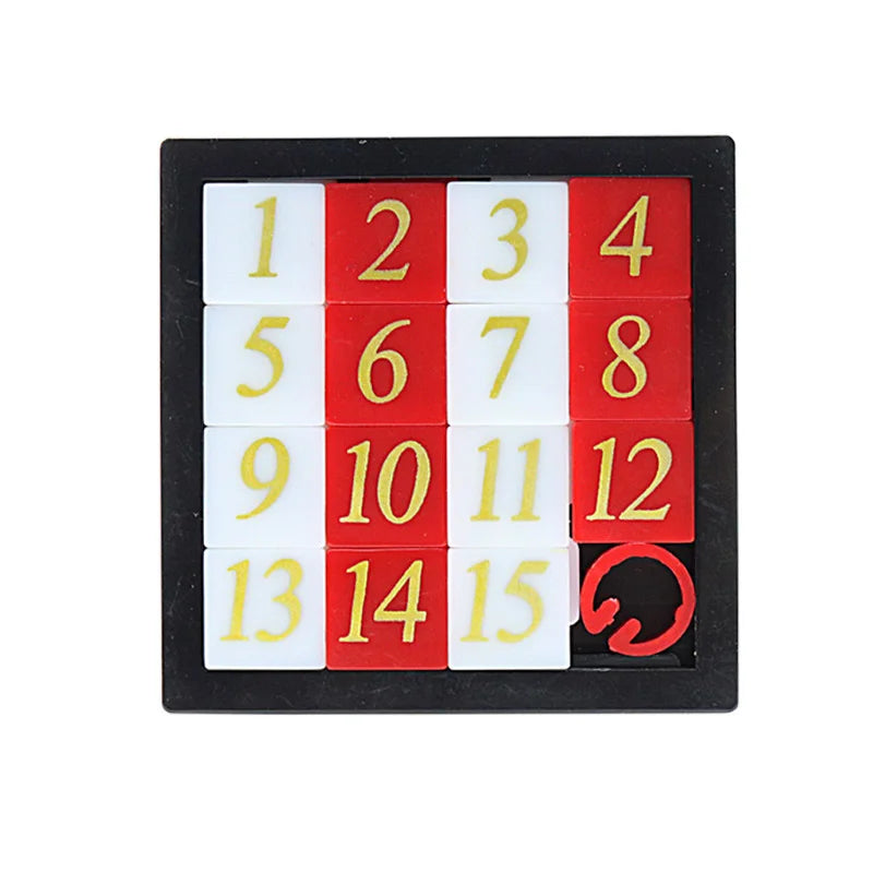 Sliding Numbers Brain Teaser IQ Test