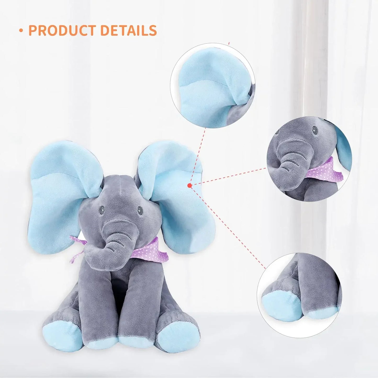 Animated Plush Elephant