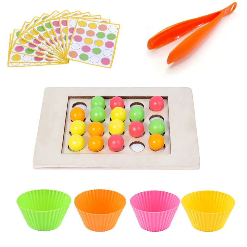Stack Cups Counting Beads