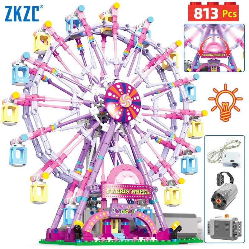 ZKZC Ferris Wheel Building Blocks