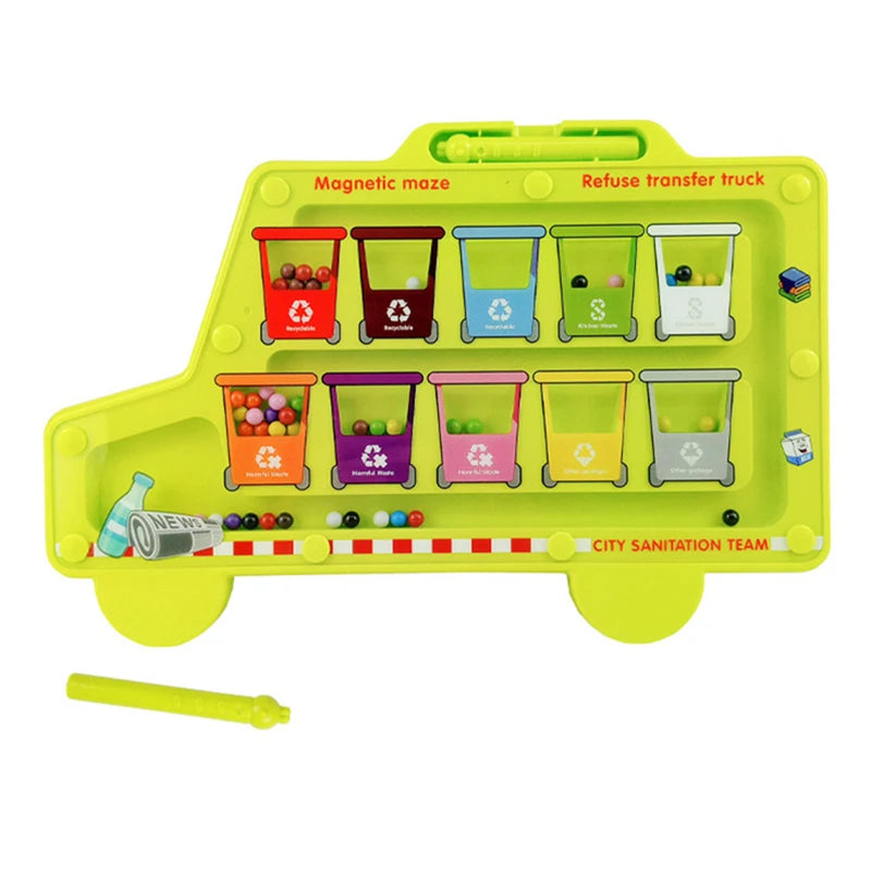 Magnetic Bead Maze