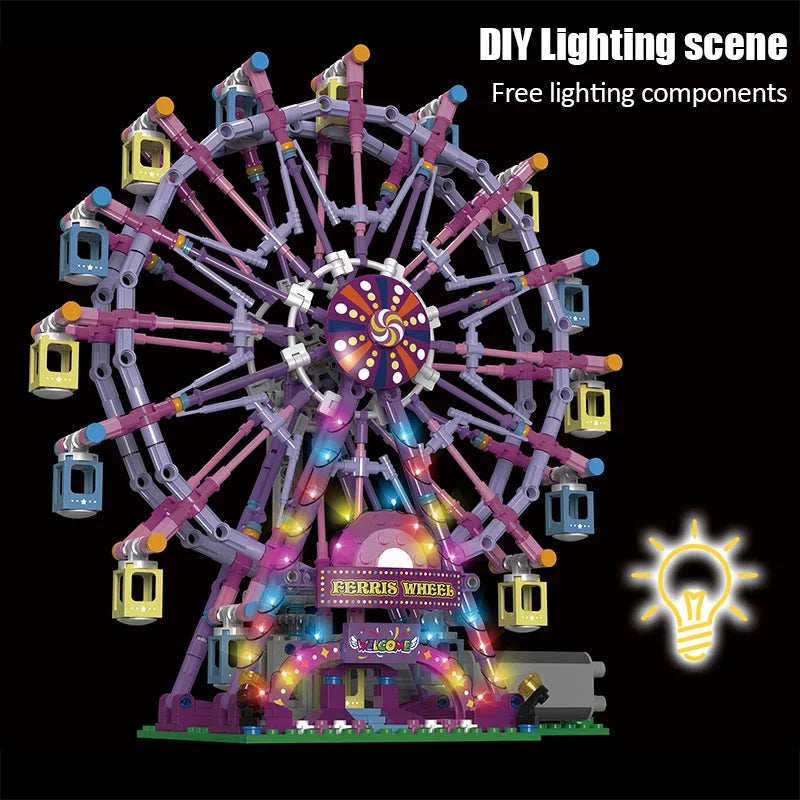 ZKZC Ferris Wheel Building Blocks