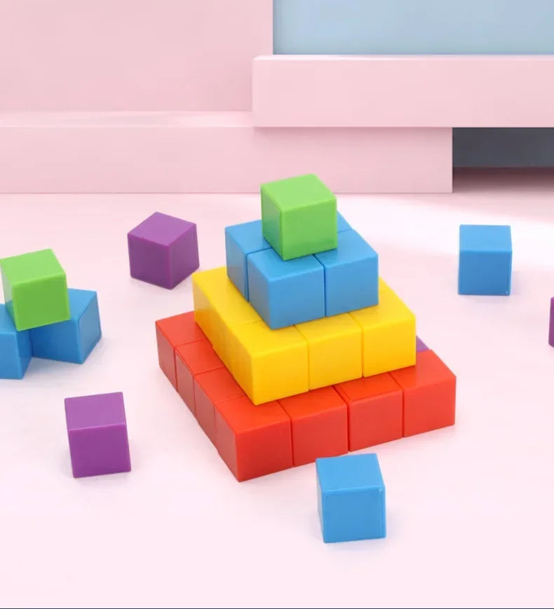 Montessori Colorful Stack Blocks