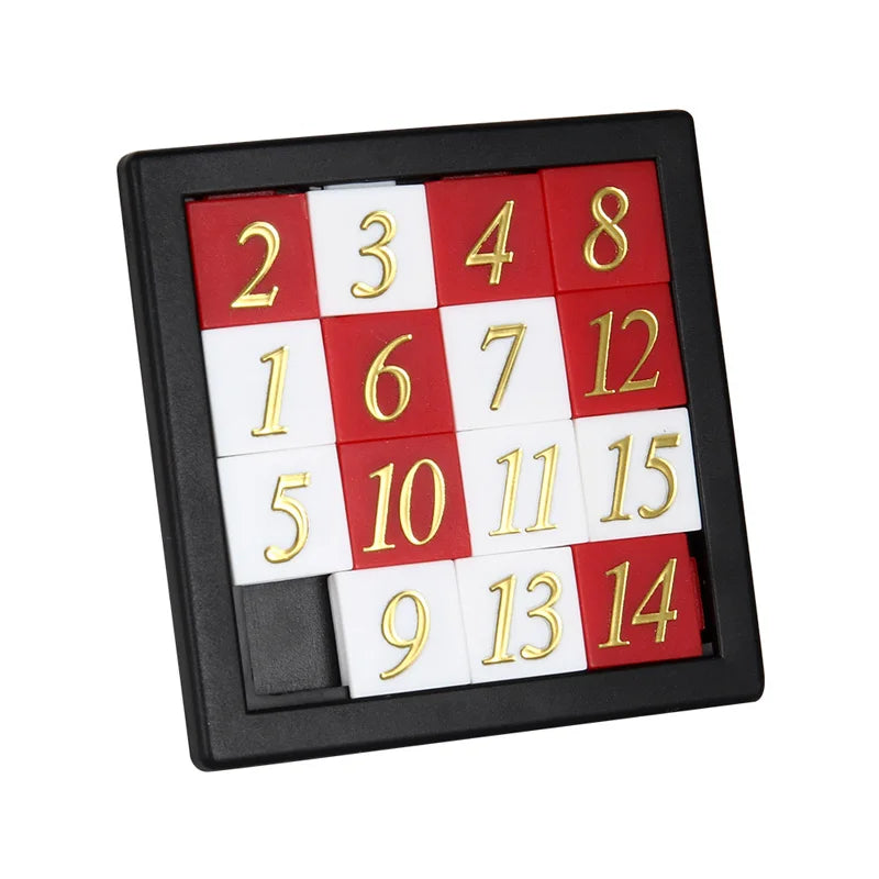 Sliding Numbers Brain Teaser IQ Test