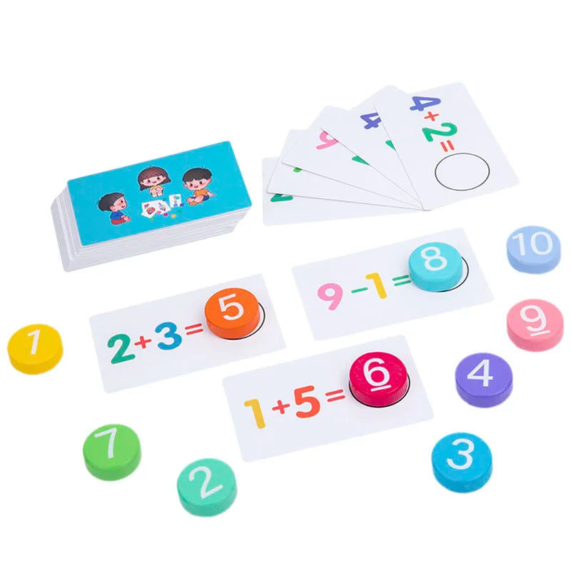 Wooden Number Board