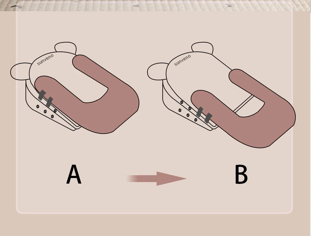 Adjustable Baby Support Cushion for Feeding