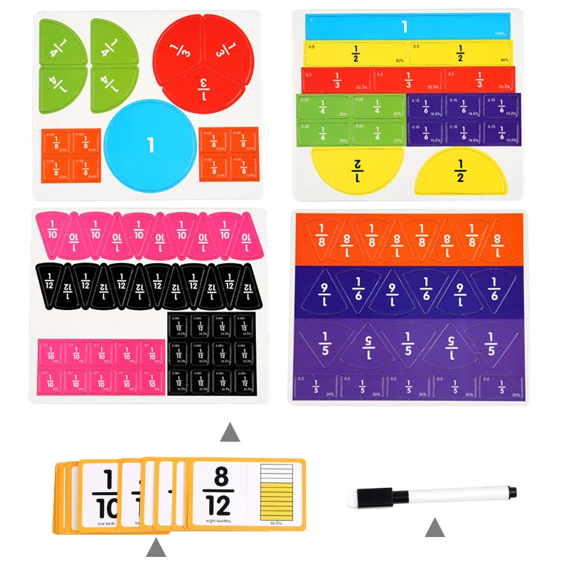Fraction Learning Plate
