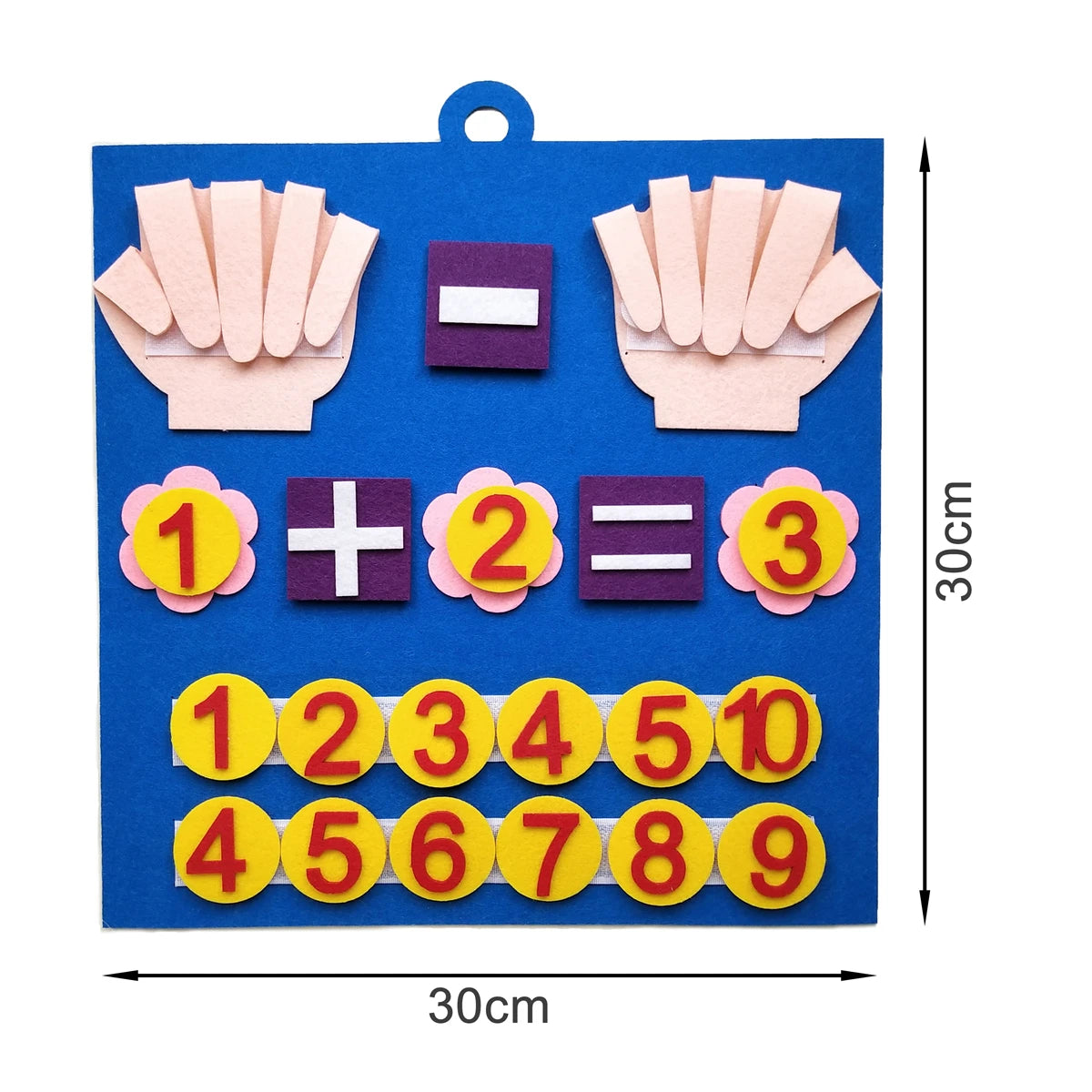 Finger Number & Counting Learning Board