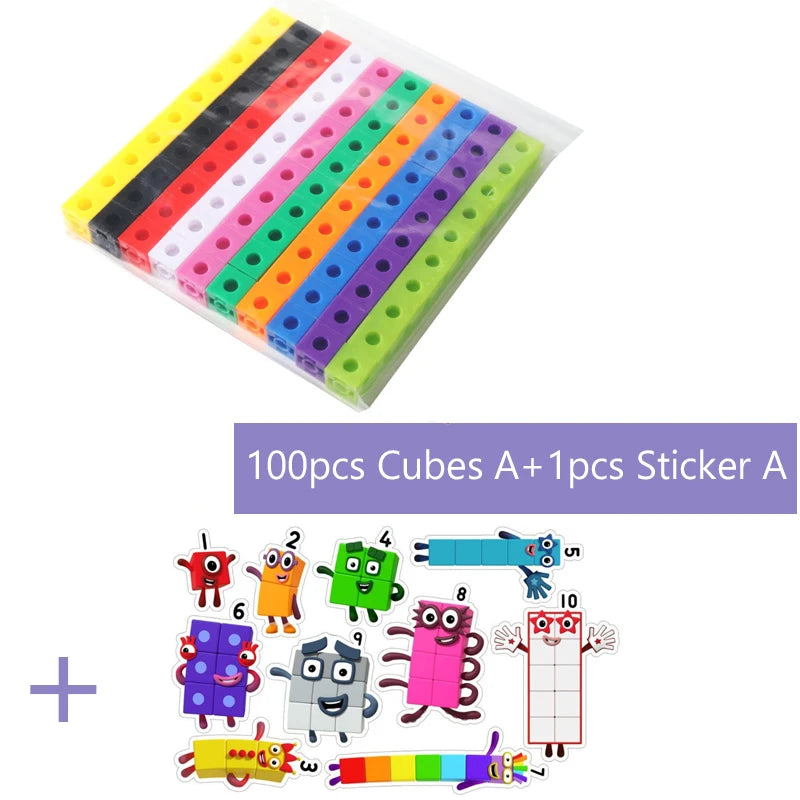 Mathematics Linking Cubes