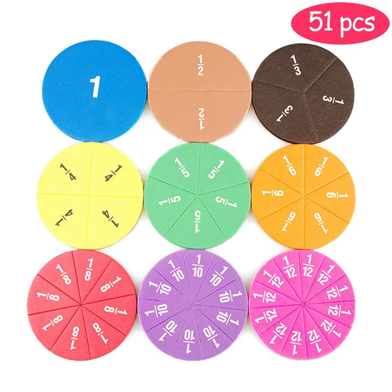 EVA Round Fractions Circles Instrument