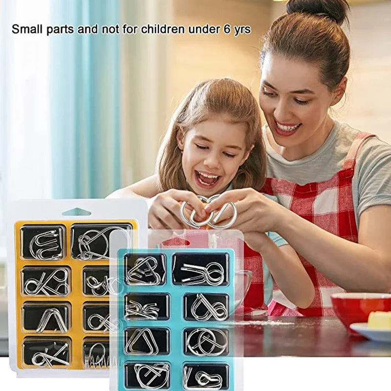 Metal Ring Buckle Set IQ Game