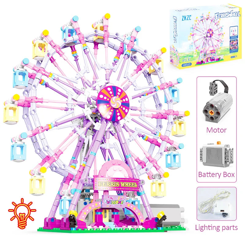 ZKZC Ferris Wheel Building Blocks
