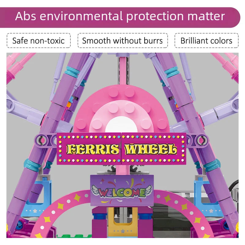 ZKZC Ferris Wheel Building Blocks