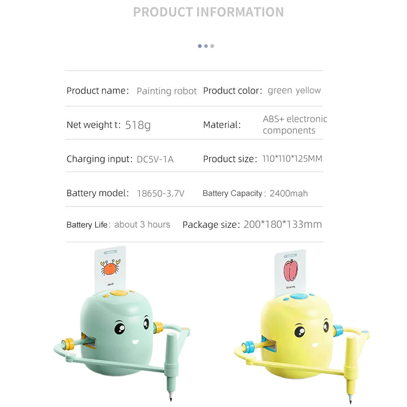 Baby Electronic Drawing Robot