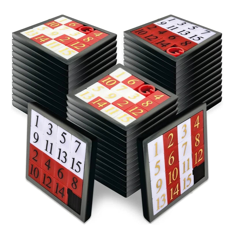 Sliding Numbers Brain Teaser IQ Test