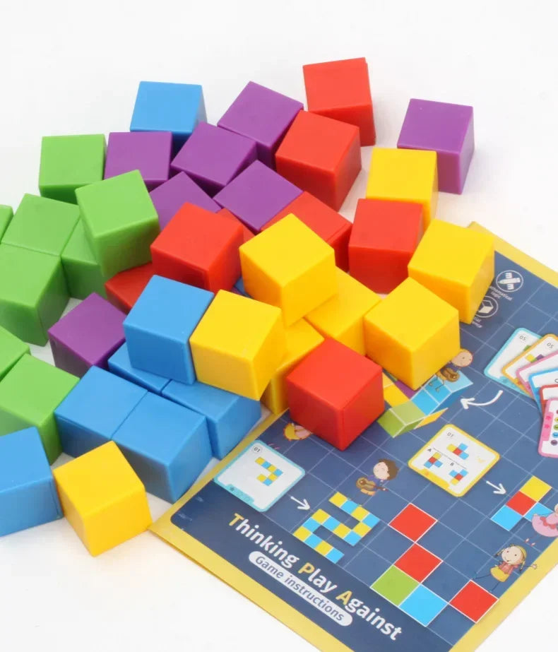 Montessori Colorful Stack Blocks