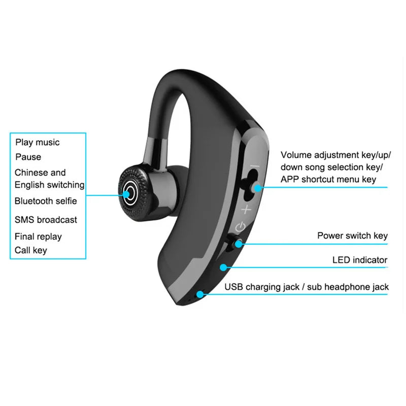 Bluetooth HD Earphone With Mic