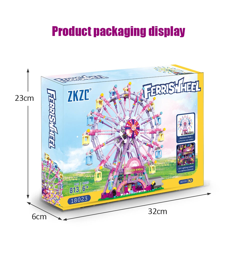 ZKZC Ferris Wheel Building Blocks