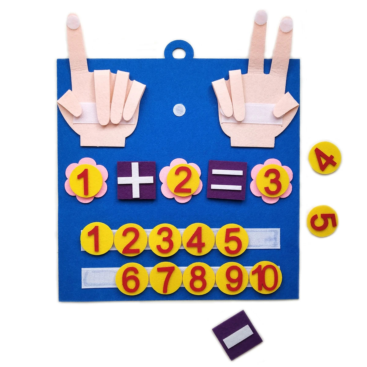 Finger Number & Counting Learning Board
