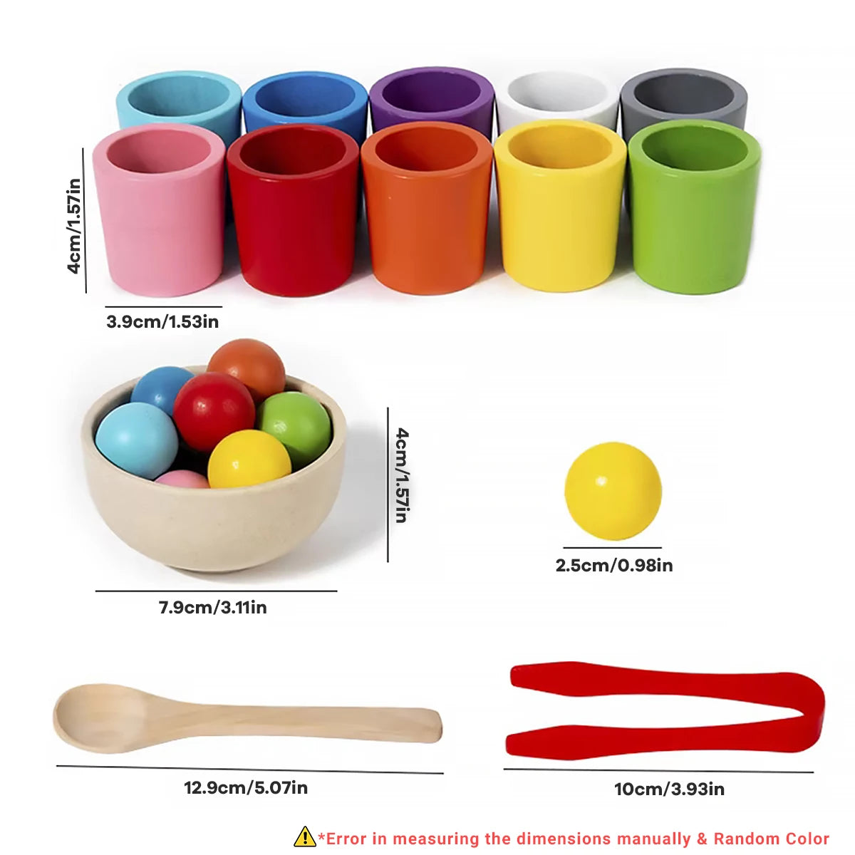 Matching Rainbow Balls in Cup