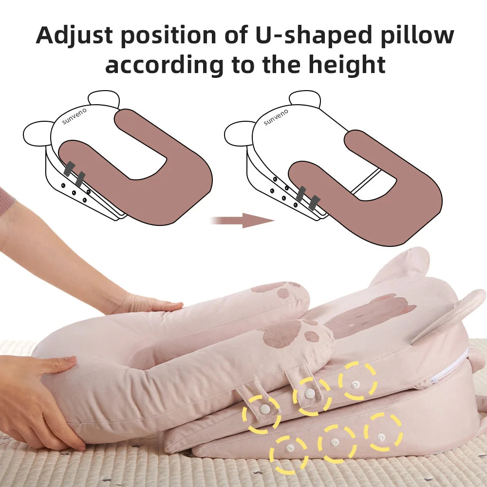 Adjustable Baby Support Cushion for Feeding