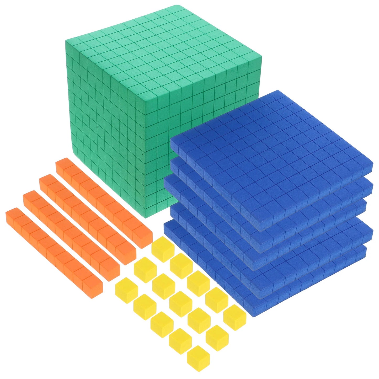 Math Cube Number Block