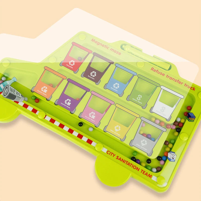 Magnetic Bead Maze