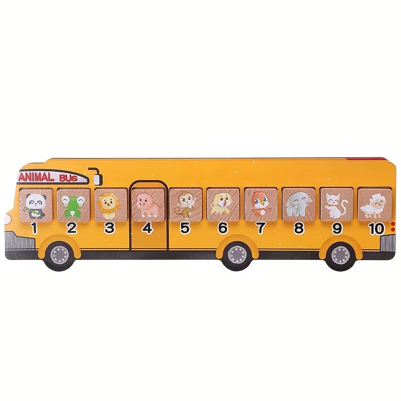 Bus Maths Matching Puzzle