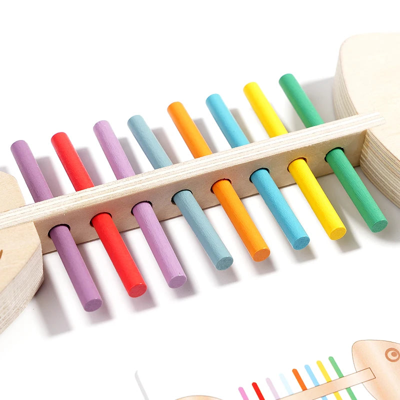 Fishbone Color Matching Wooden Balance