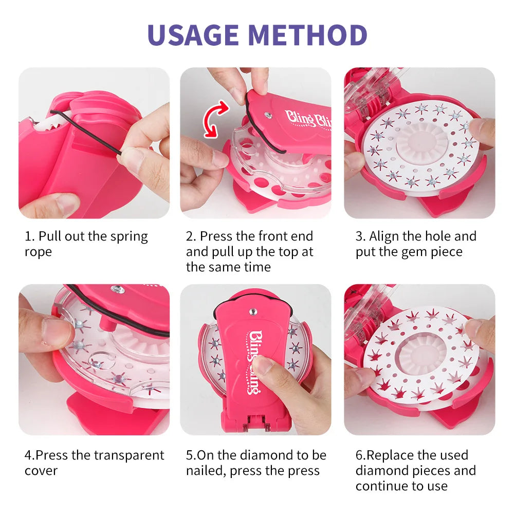 Bling Magic Jewel Hair Drill