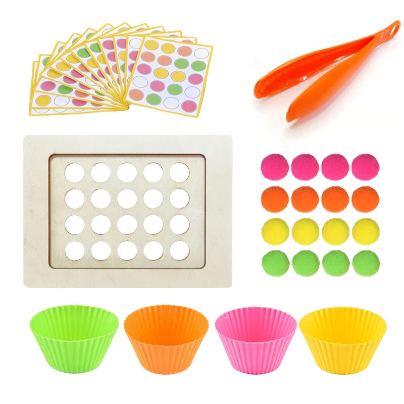 Stack Cups Counting Beads