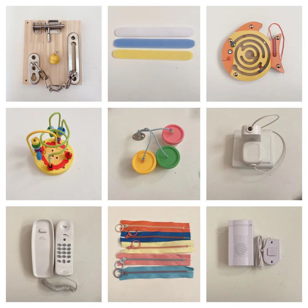 Montessori Baby DIY Busy Board
