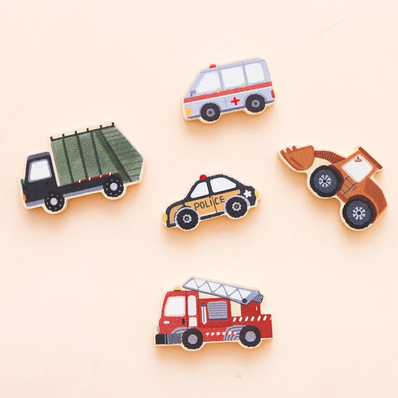 Car & Farm Animal 3D Wooden Puzzle