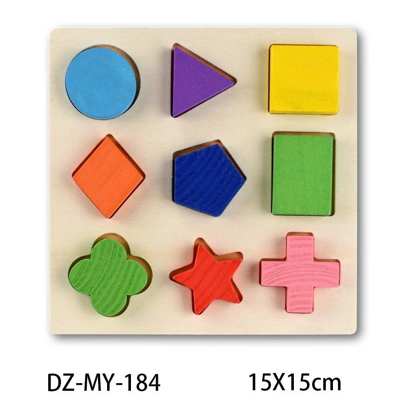 Geometric Shapes 3D Puzzle