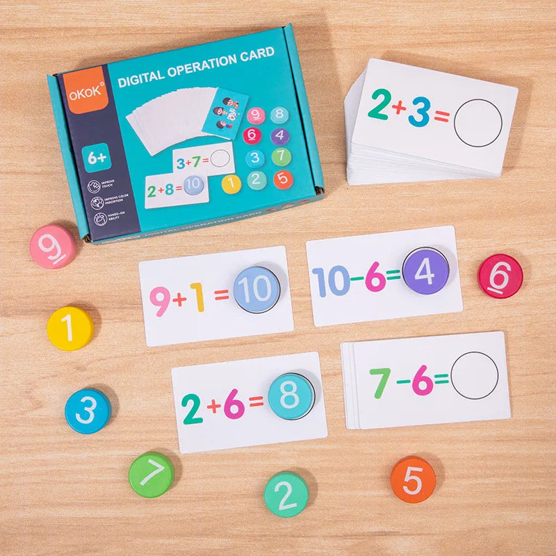 Wooden Number Board