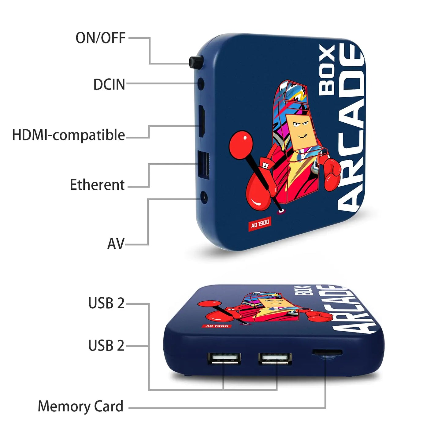 ARCADE Game Console with 50,000 Games