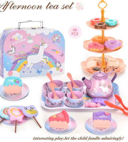Girls Play Dessert & Tea Toy Set