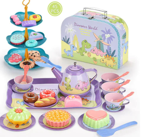 Girls Play Dessert & Tea Toy Set