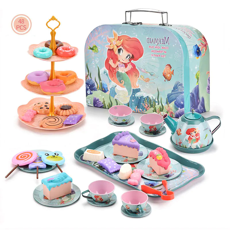 Girls Play Dessert & Tea Toy Set