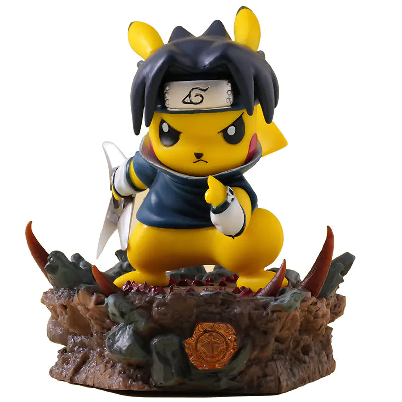 Pikachu x Naruto Figurine Model